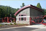 NC ARBORETUM GATEHOUSE & ORNAMENTAL GATES - Asheville